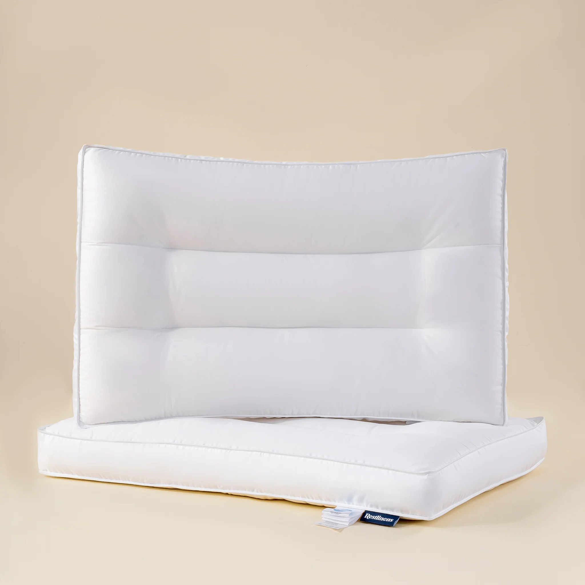 Snowfall Plush Goose Down Pillow - Image 3